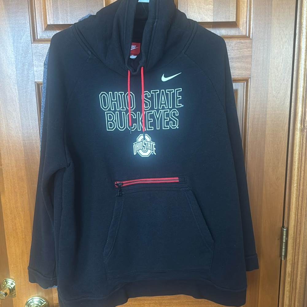 Ohio State logo Cowl-neck sweatshirt